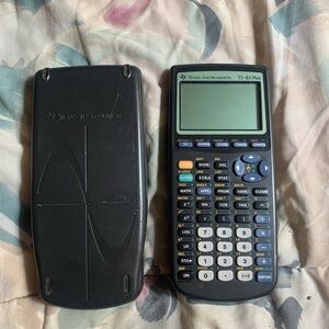 Texas Instruments Ti-83 Graphing Calculator WITH Cover